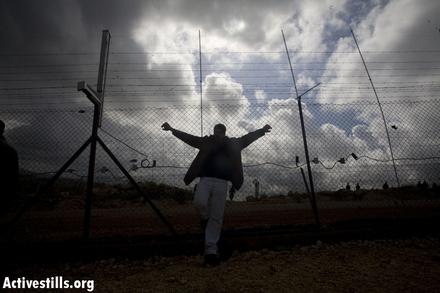 Shaking the fence