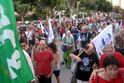 The thousands marching in Ibn Gavirol street