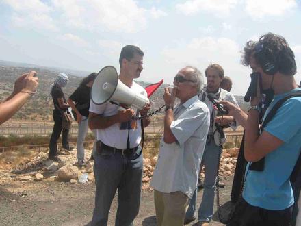 "On this spot exactly, Bassem was killed four months ago"