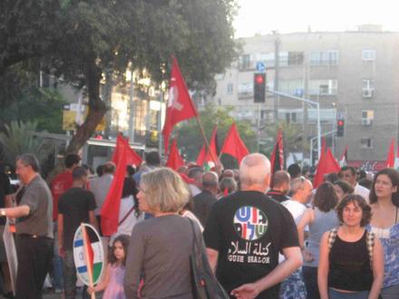 Gathering at the Rabin Square